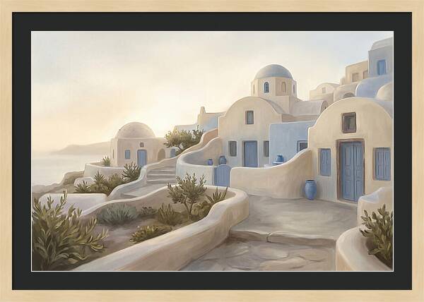 Mediterranean Village Serenity