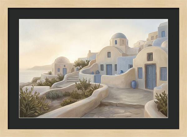 Mediterranean Village Serenity