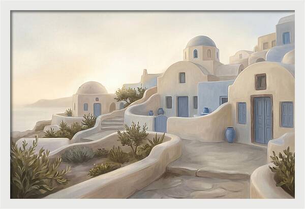 Mediterranean Village Serenity