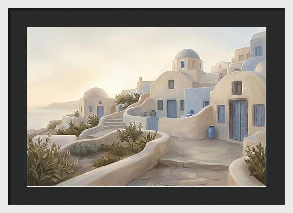 Mediterranean Village Serenity
