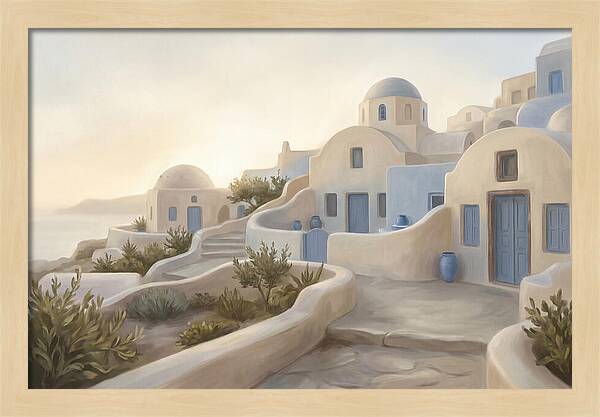Mediterranean Village Serenity