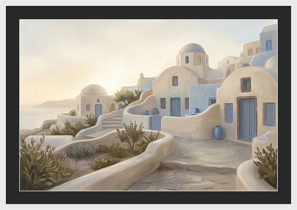 Mediterranean Village Serenity