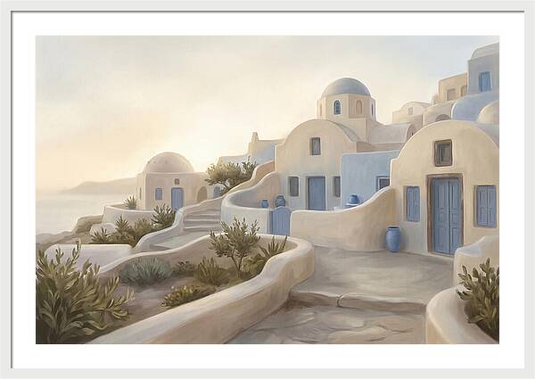 Mediterranean Village Serenity