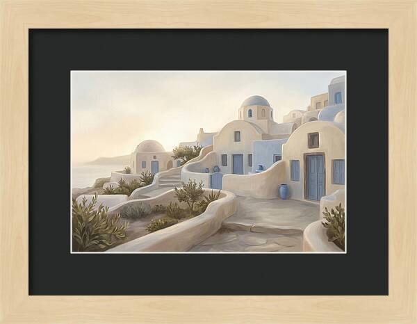 Mediterranean Village Serenity