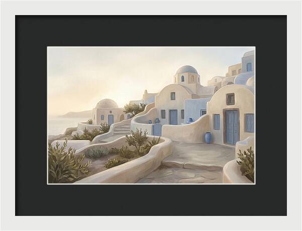 Mediterranean Village Serenity