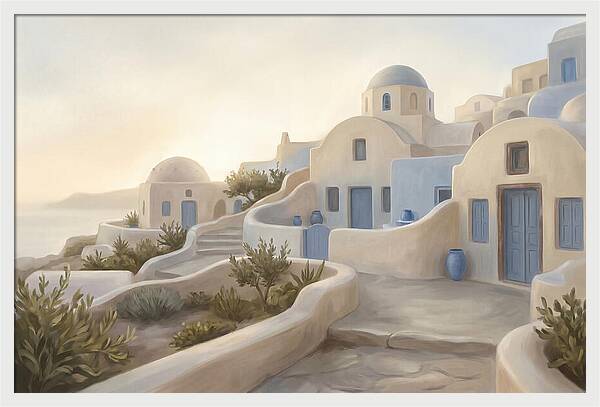 Mediterranean Village Serenity