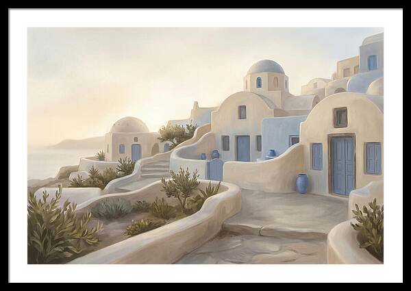Mediterranean Village Serenity