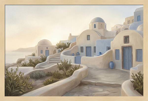 Mediterranean Village Serenity