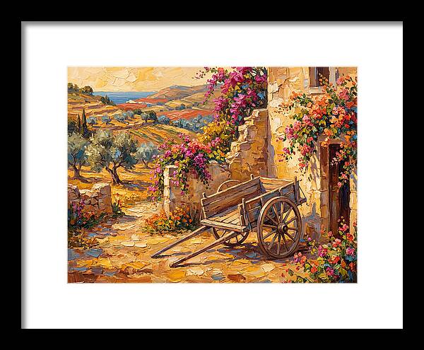 Mediterranean Wagon Landscape