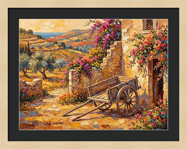 Mediterranean Wagon Landscape