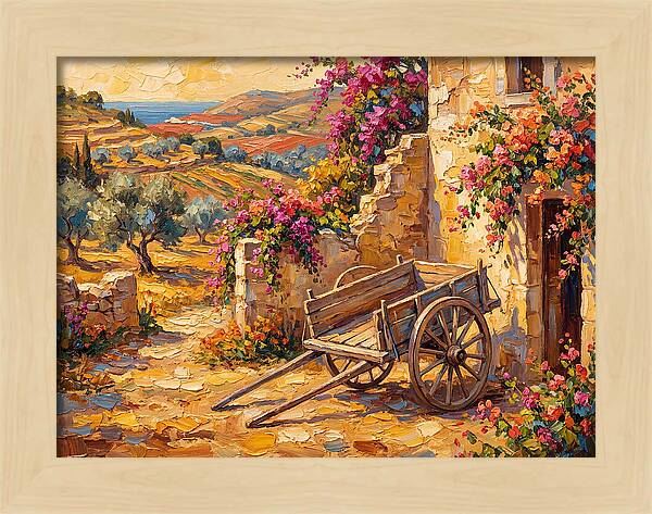 Mediterranean Wagon Landscape