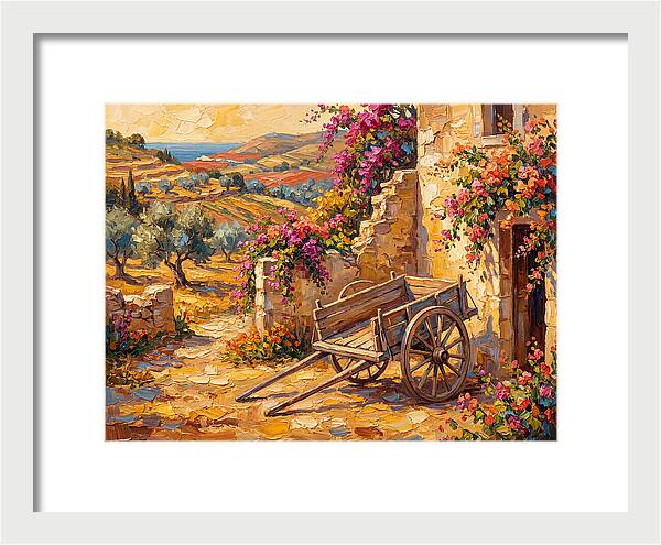 Mediterranean Wagon Landscape