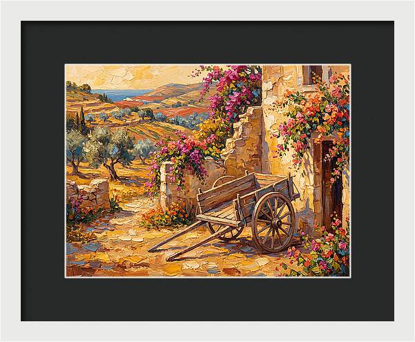 Mediterranean Wagon Landscape