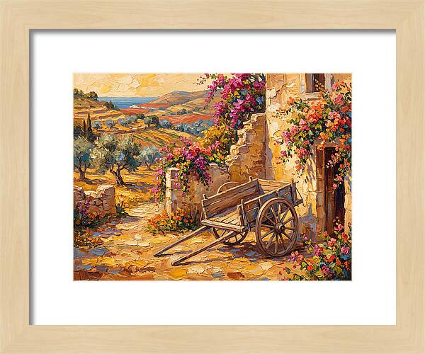 Mediterranean Wagon Landscape