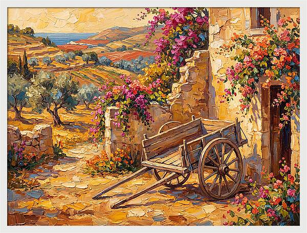 Mediterranean Wagon Landscape