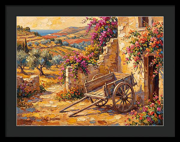 Mediterranean Wagon Landscape
