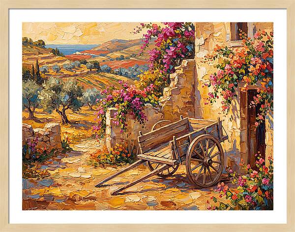 Mediterranean Wagon Landscape