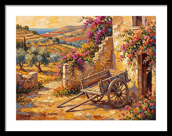 Mediterranean Wagon Landscape