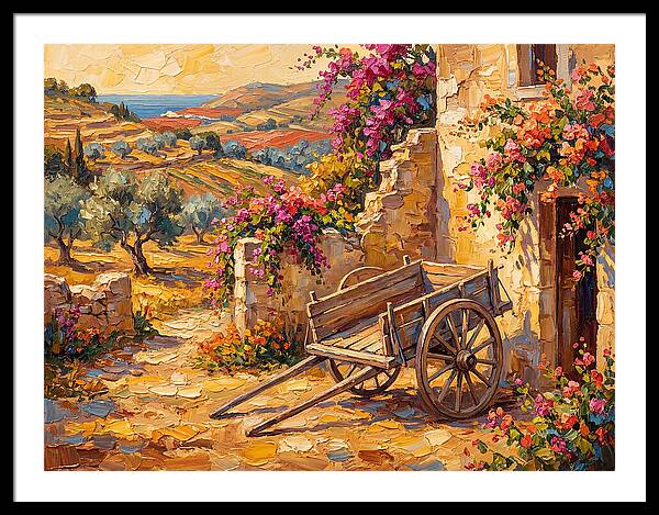 Mediterranean Wagon Landscape