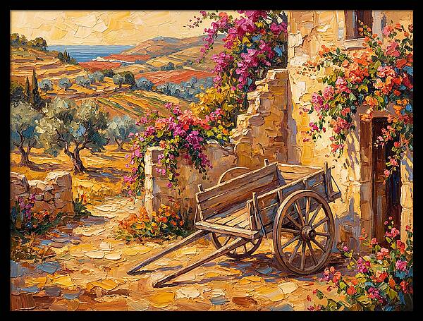 Mediterranean Wagon Landscape