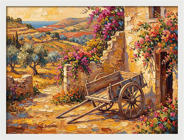 Mediterranean Wagon Landscape