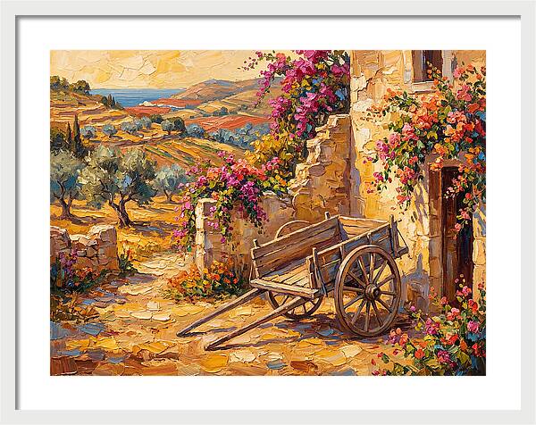 Mediterranean Wagon Landscape