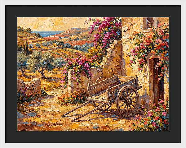 Mediterranean Wagon Landscape
