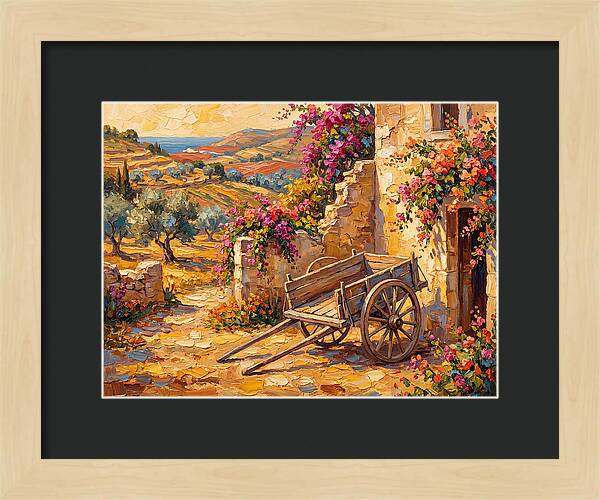 Mediterranean Wagon Landscape