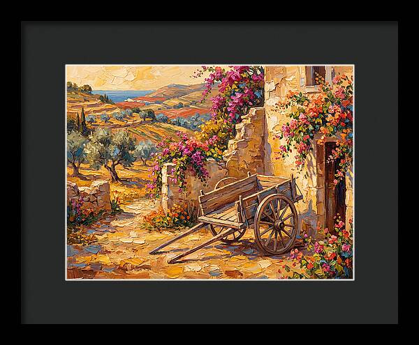 Mediterranean Wagon Landscape