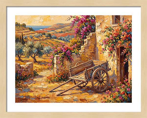 Mediterranean Wagon Landscape