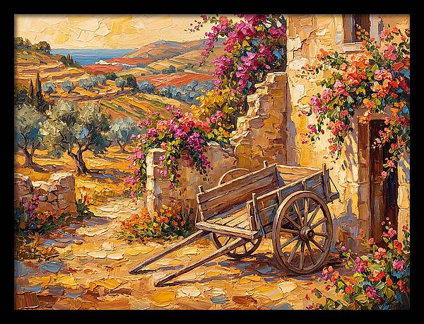 Mediterranean Wagon Landscape
