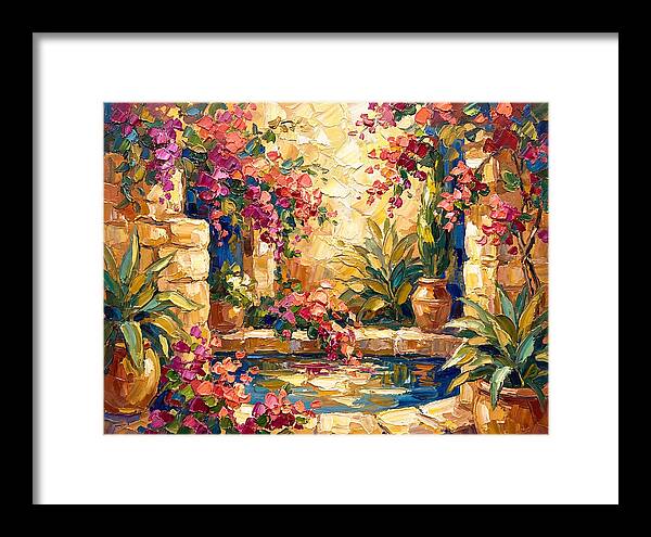Mediterranean Water Garden Bliss