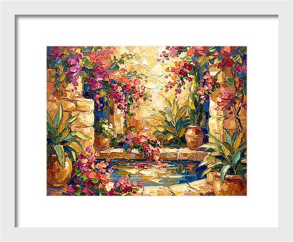 Mediterranean Water Garden Bliss
