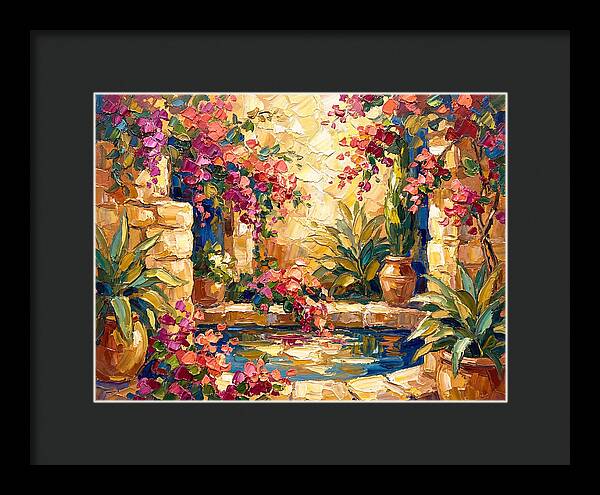 Mediterranean Water Garden Bliss