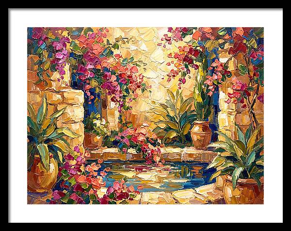 Mediterranean Water Garden Bliss