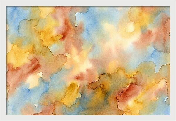 Mediterranean Watercolor Wash
