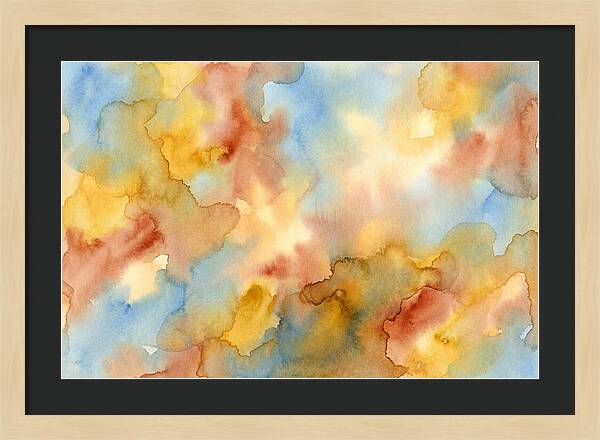 Mediterranean Watercolor Wash