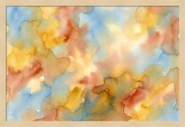 Mediterranean Watercolor Wash