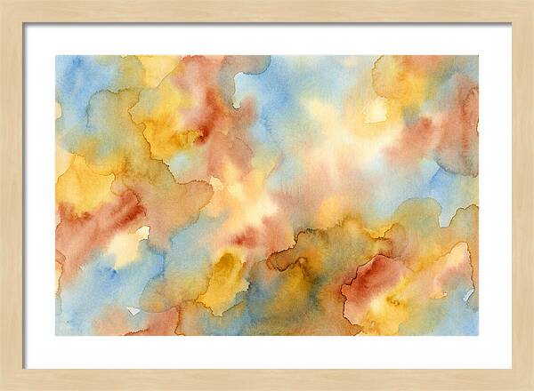 Mediterranean Watercolor Wash
