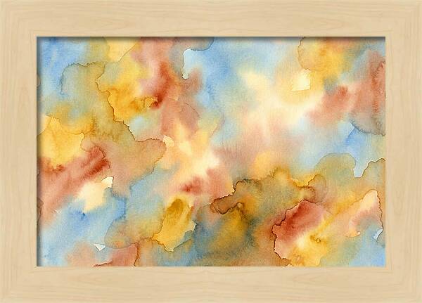 Mediterranean Watercolor Wash