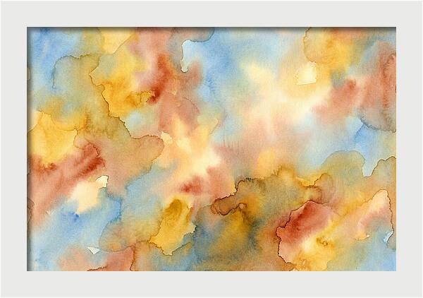 Mediterranean Watercolor Wash