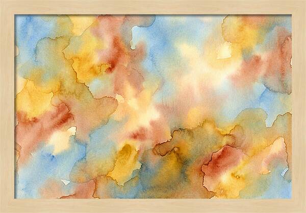 Mediterranean Watercolor Wash