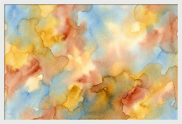 Mediterranean Watercolor Wash