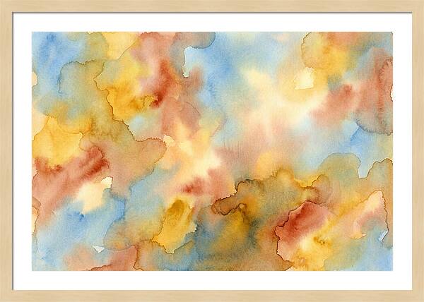 Mediterranean Watercolor Wash