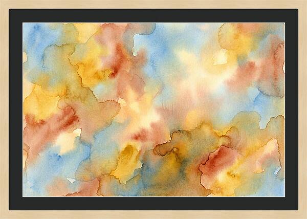 Mediterranean Watercolor Wash
