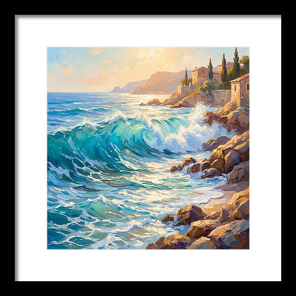 Mediterranean Wave Serenity