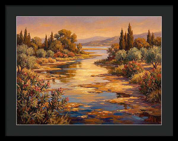 Mediterranean Wetland Serenity