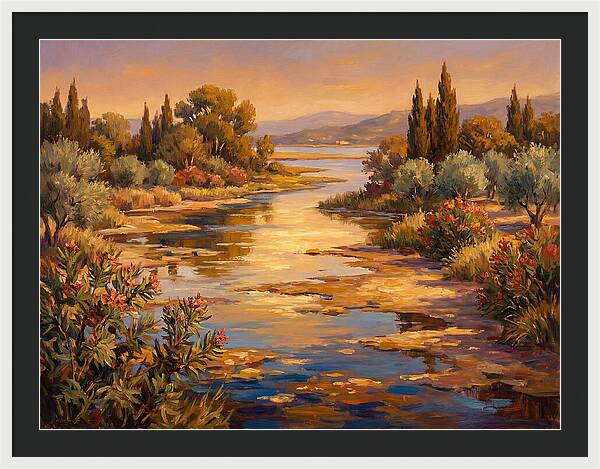 Mediterranean Wetland Serenity