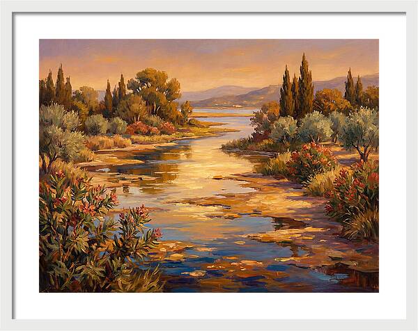 Mediterranean Wetland Serenity