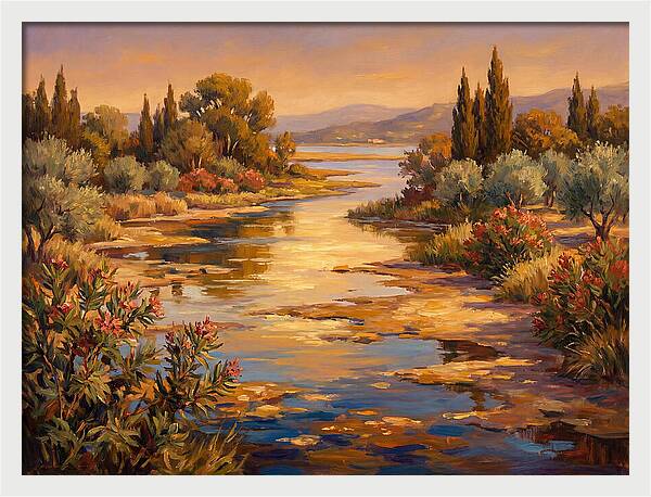 Mediterranean Wetland Serenity